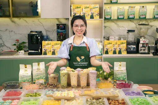 Bộ ly trà sữa nhiều vị của khóa học